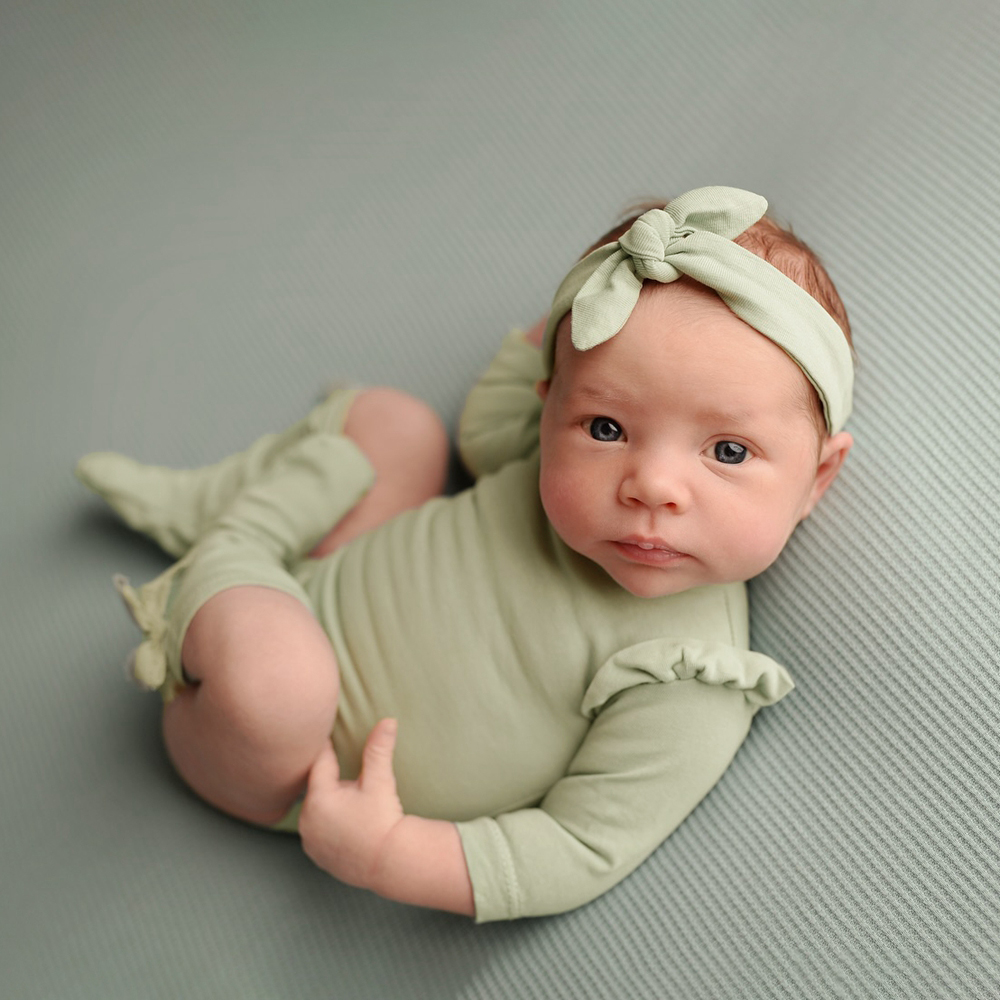 Infant Photography Props Outfit - Acessórios para Fotografia de Recém-Nascidos, Macacão
