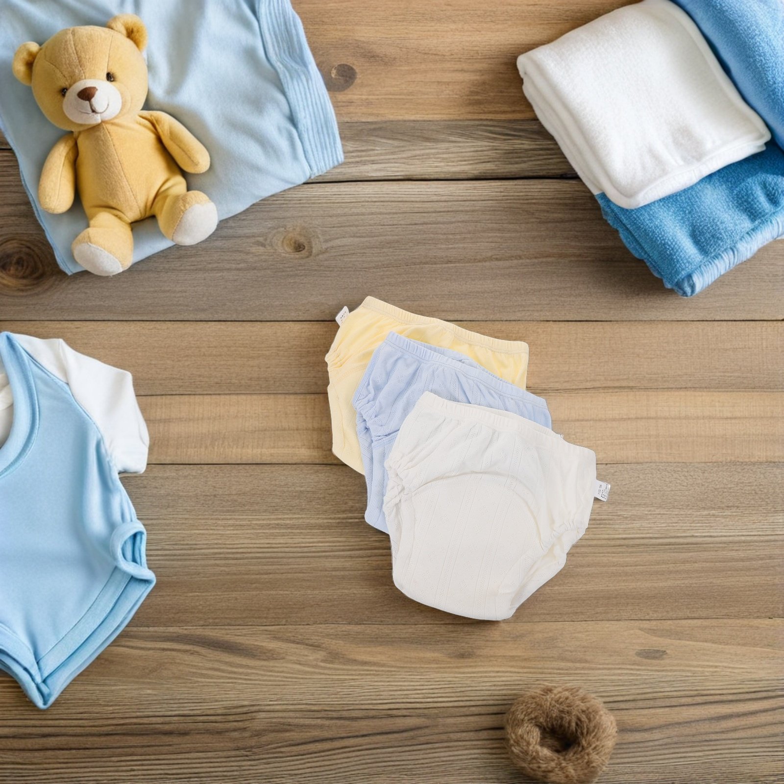 Toddler Training Pants Leak Proof - 3 peças de roupa interior para