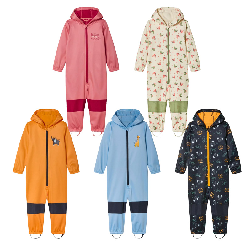 Cotton Baby Onesies Zipper - Macacões Impermeáveis e Respiráveis para Crianças,
