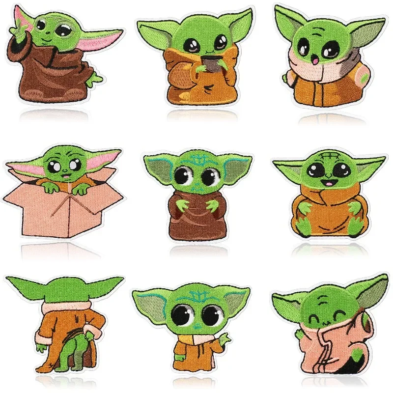 9pcs Patches de Figuras de STA - Baby Clothes avaliação e preço