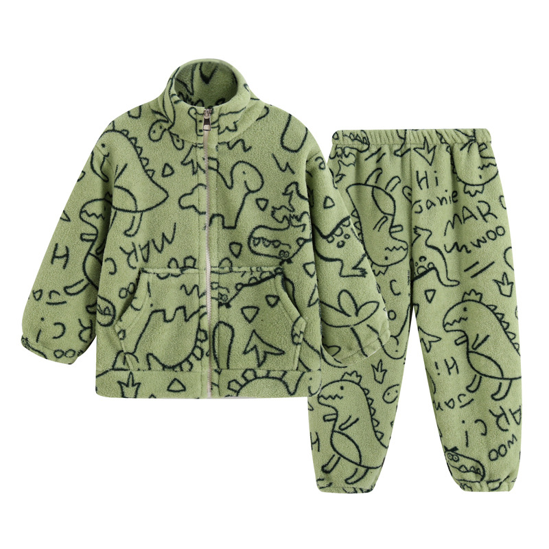 Conjunto de pijama de inverno  - Toddler Boy Winter Fleece Jacket avaliação e preço