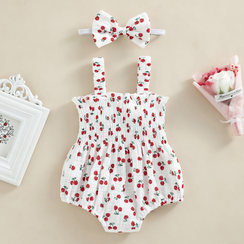 Tregren bebê meninas macacão v - Baby Summer Linen Sleeveless Jumpsuit avaliação e preço